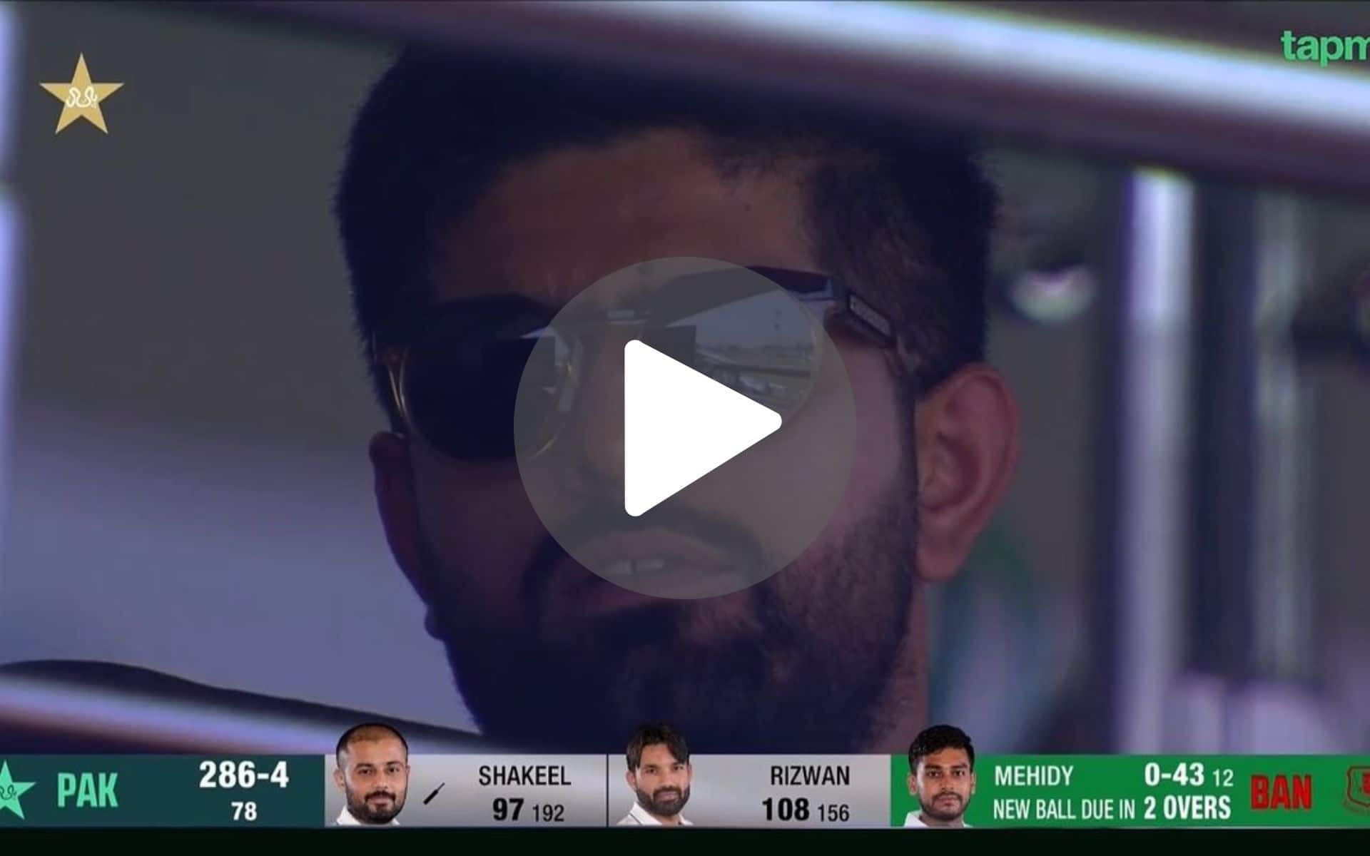 'Humara Kaptaan Kaisa Ho.. Babar Azam Jaisa Ho..' Chants Erupt During PAK vs BAN 1st Test- Watch